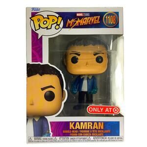 Funko POP #1108! Ms. Marvel - Kamran Special Edition, NIB, FAC-053571-22174